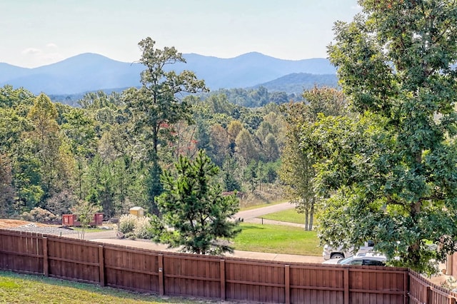 property view of mountains