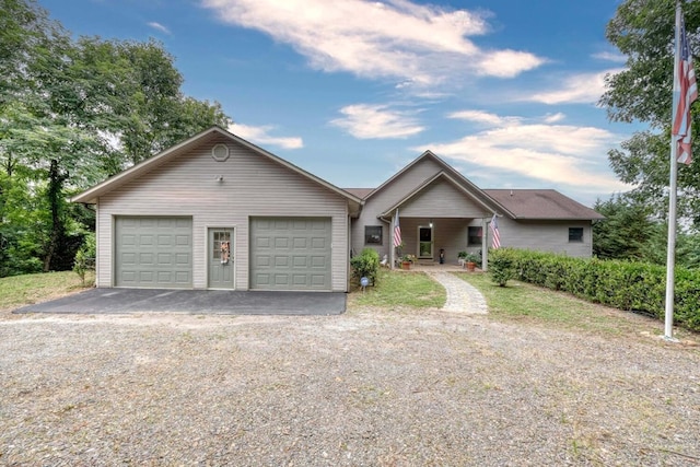 645 E Double Knob Dr, Hayesville, NC 28904 - single story home with driveway and a porch