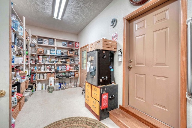 645 E Double Knob Dr, Hayesville, NC 28904 - miscellaneous room featuring a textured ceiling and carpet flooring
