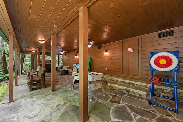 77 Old Covered Bridge Rd, Cherry Log, GA 30522 - view of patio / terrace