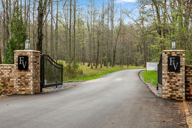 view of road