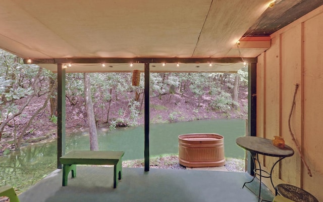 5557 Joe Brown Hwy, Murphy, NC 28906 - sunroom featuring a water view