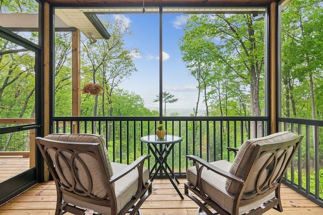 774 Hickory Ridge Dr, Ellijay, GA 30540 - view of sunroom