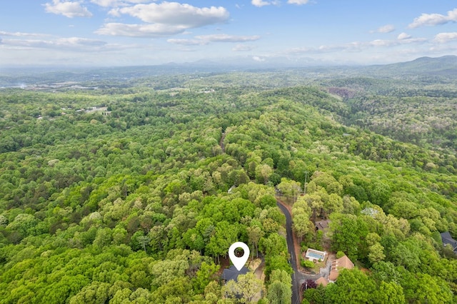 774 Hickory Ridge Dr, Ellijay, GA 30540 - aerial view with a wooded view