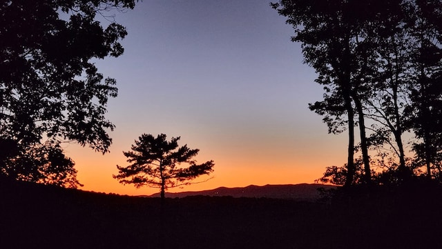 774 Hickory Ridge Dr, Ellijay, GA 30540 - nature at dusk with a mountain view