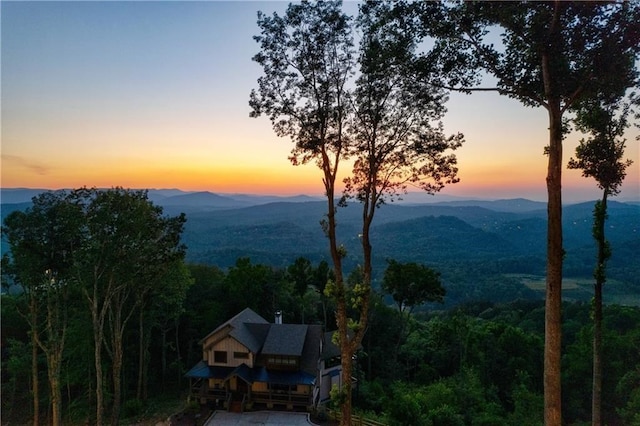 property view of mountains