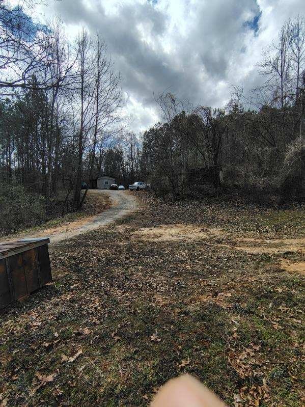 view of road with driveway