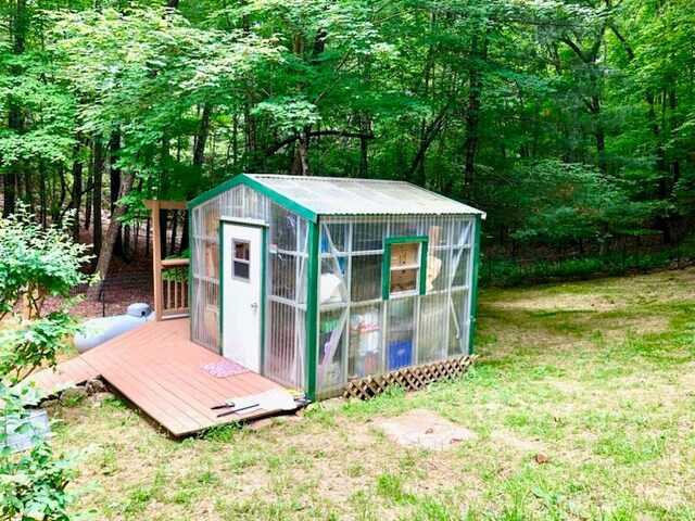147 Blair Oaks Dr, Blairsville, GA 30512 - view of shed