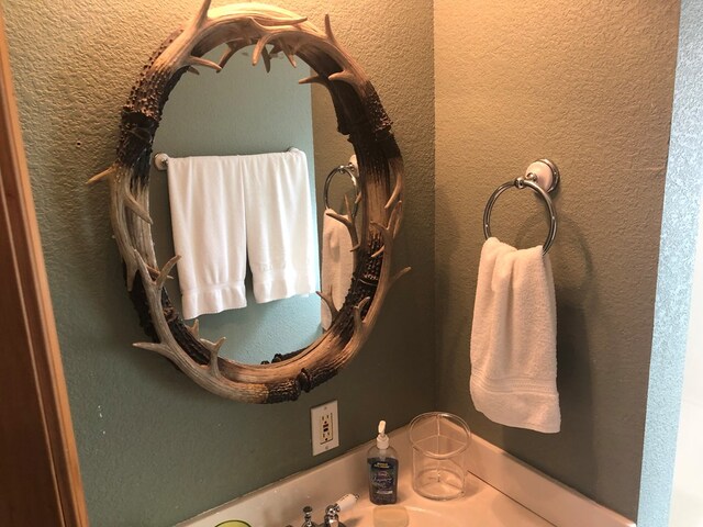 147 Blair Oaks Dr, Blairsville, GA 30512 - bathroom featuring a textured wall
