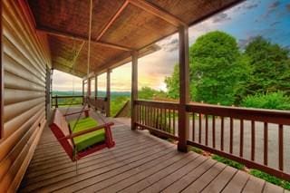 view of deck at dusk