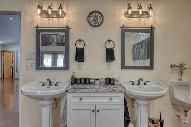 1529 Cedar View Ln, Hiawassee, GA 30546 - bathroom with two sinks