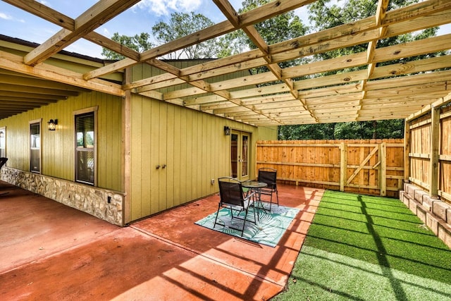 1529 Cedar View Ln, Hiawassee, GA 30546 - view of patio / terrace