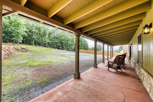 1529 Cedar View Ln, Hiawassee, GA 30546 - view of patio / terrace