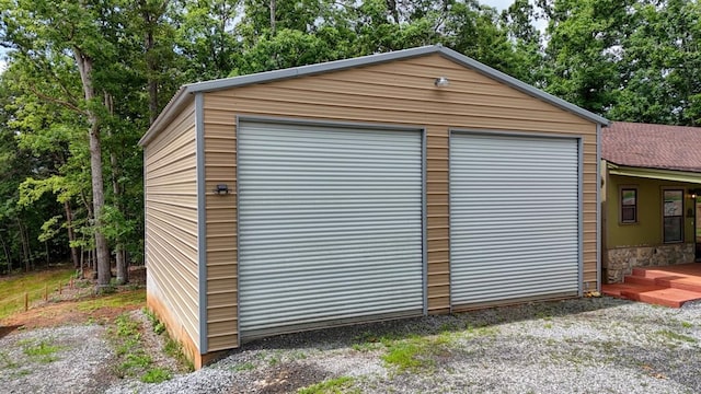 1529 Cedar View Ln, Hiawassee, GA 30546 - view of detached garage
