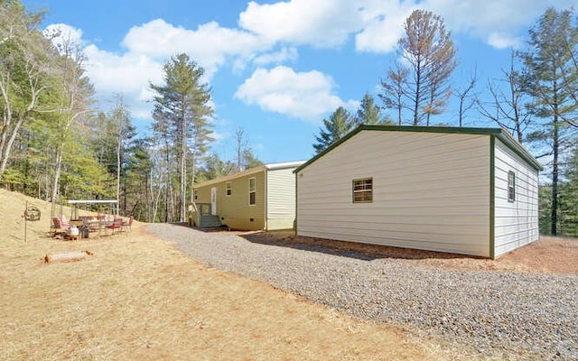 view of rear view of house