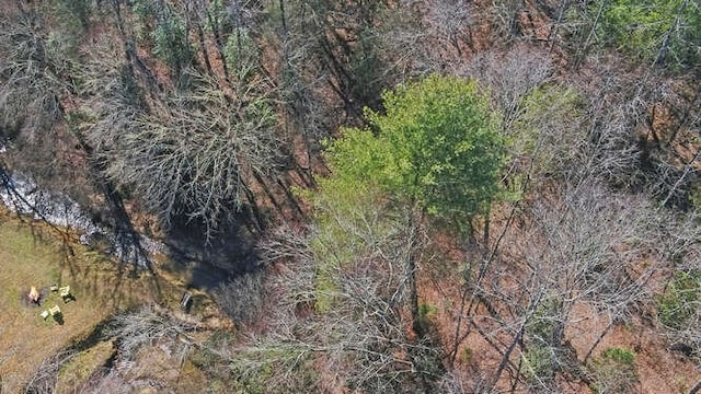 view of landscape featuring a view of trees