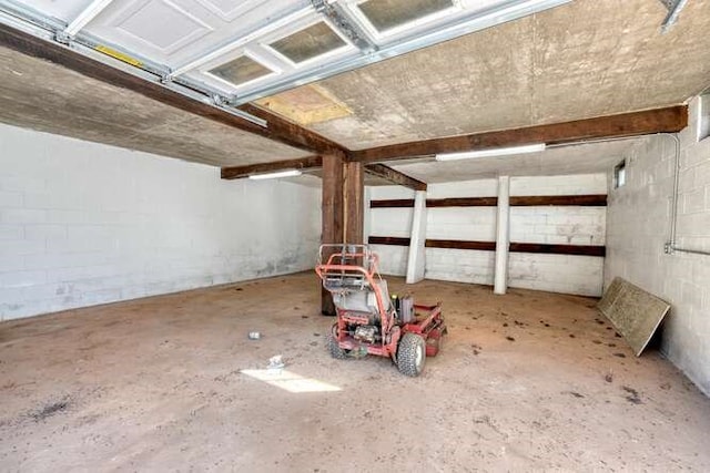 view of storage room