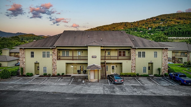 1726 Watercrest Way # B, Young Harris, GA 30582 - view of building exterior featuring uncovered parking and a mountain view