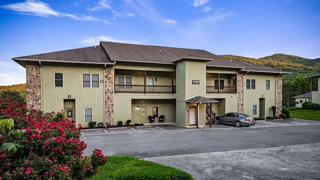 1726 Watercrest Way # B, Young Harris, GA 30582 - view of property with uncovered parking and a mountain view
