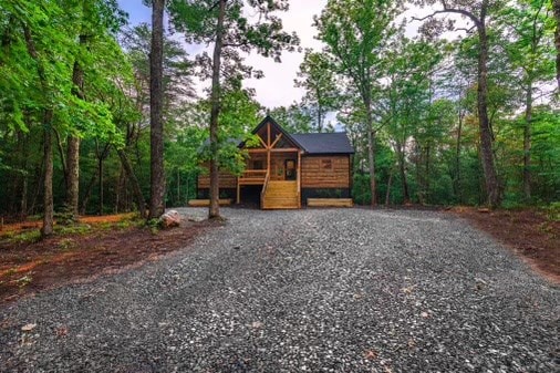 241 Lees Ride, Mccaysville, GA 30555 - view of front of home featuring gravel driveway