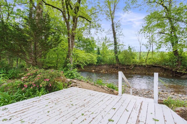 59 Tusquittee Creek Ln, Hayesville, NC 28904 - view of wooden terrace