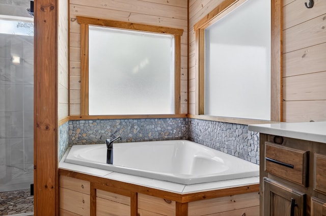 558 Tipton Springs Rd, Morganton, GA 30560 - full bathroom featuring a garden tub