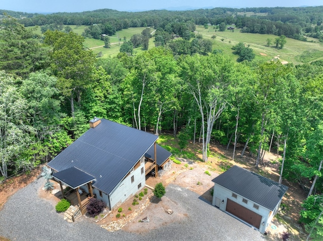 558 Tipton Springs Rd, Morganton, GA 30560 - view of subject property featuring a heavily wooded area