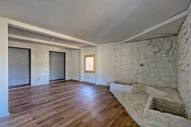 interior space featuring hardwood / wood-style floors