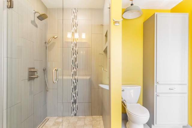 1575 Old Burnt Mountain Rd, Jasper, GA 30143 - bathroom with a shower stall and toilet