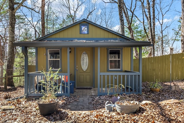 1575 Old Burnt Mountain Rd, Jasper, GA 30143 - view of front of property featuring covered porch