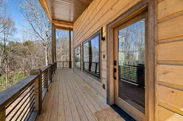 366 Three Oaks Dr, Morganton, GA 30559 - view of wooden terrace