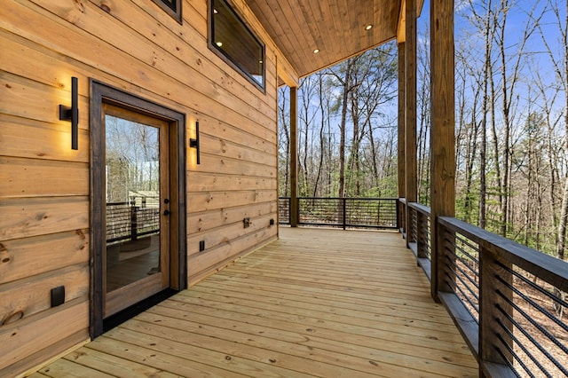 366 Three Oaks Dr, Morganton, GA 30559 - view of deck
