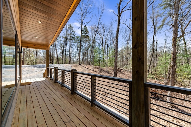 366 Three Oaks Dr, Morganton, GA 30559 - view of wooden deck