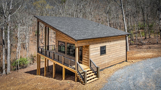 366 Three Oaks Dr, Morganton, GA 30559 - view of outbuilding featuring a view of trees