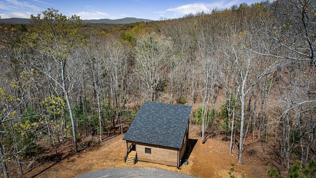 366 Three Oaks Dr, Morganton, GA 30559 - exterior space featuring a forest view