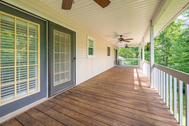 365 Quarles Ln, Ellijay, GA 30540 - porch with a ceiling fan
