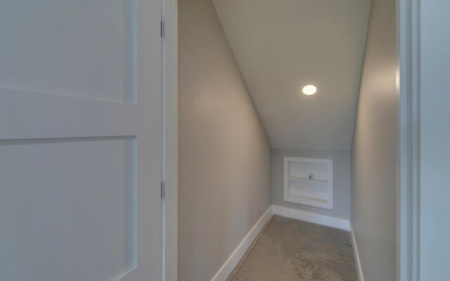 433 Hawkeye Trl, Marble, NC 28905 - details featuring baseboards, recessed lighting, and concrete flooring