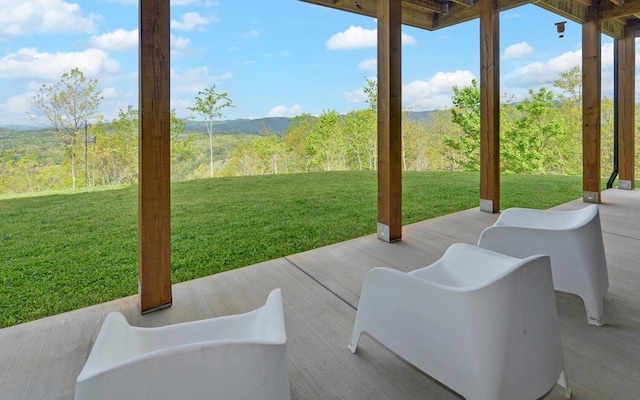 433 Hawkeye Trl, Marble, NC 28905 - view of patio / terrace