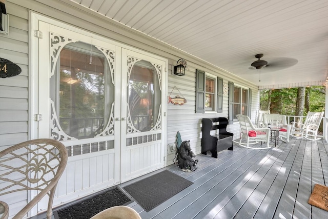 2284 Lovingood Rd, Hiawassee, GA 30546 - porch with french doors