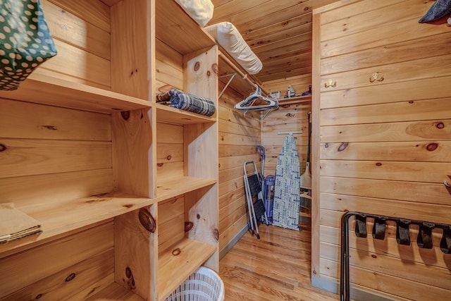 56 Laurel Dr, Blue Ridge, GA 30513 - walk in closet featuring light wood finished floors