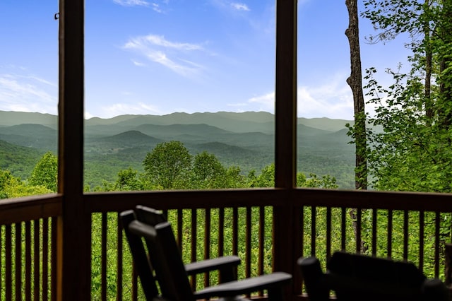property view of mountains