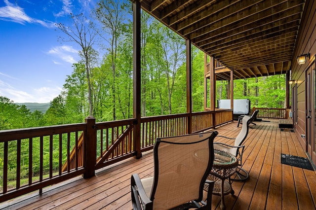 view of deck