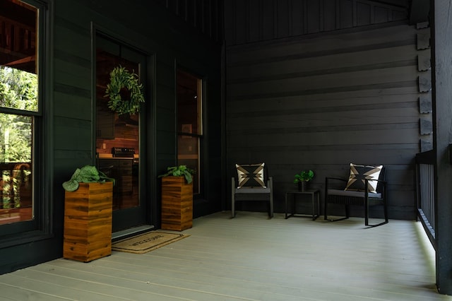 365 Browns Cove Rd, Blue Ridge, GA 30513 - view of wooden deck