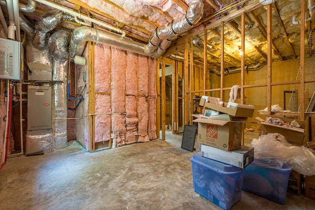 904 Villa Dr, Ellijay, GA 30540 - view of unfinished below grade area