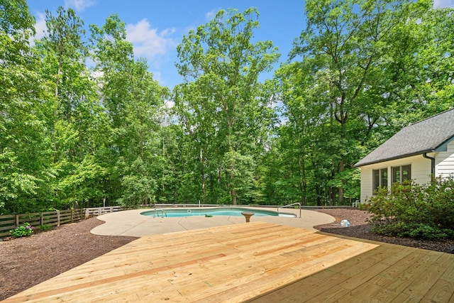 705 Brown Deer Dr, Talking Rock, GA 30175 - view of pool with a deck