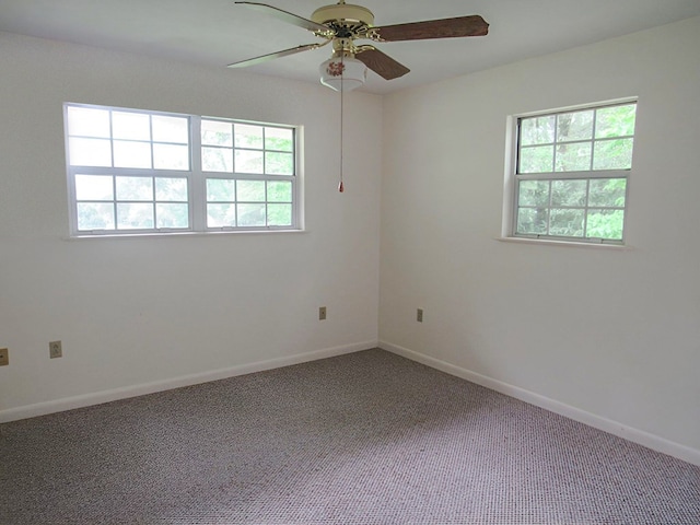 138 Brittain Trce, Andrews, NC 28901 - carpeted spare room featuring a ceiling fan and baseboards