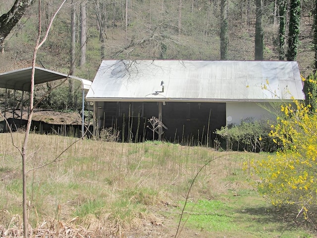 138 Brittain Trce, Andrews, NC 28901 - view of outdoor structure with a carport