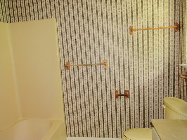 138 Brittain Trce, Andrews, NC 28901 - full bath with toilet, vanity, and shower / bathtub combination