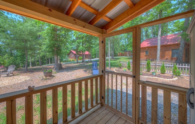 15 June Marie Ln, Murphy, NC 28906 - view of wooden terrace