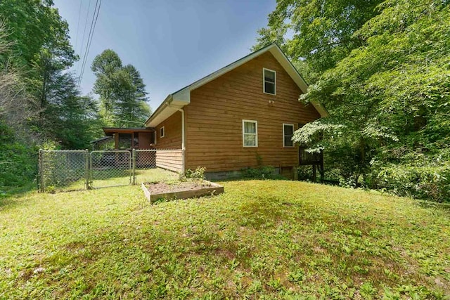 132 Silver Birch Ln, Marble, NC 28905 - view of side of property featuring a gate